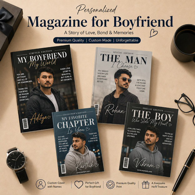 personalized magazine for him