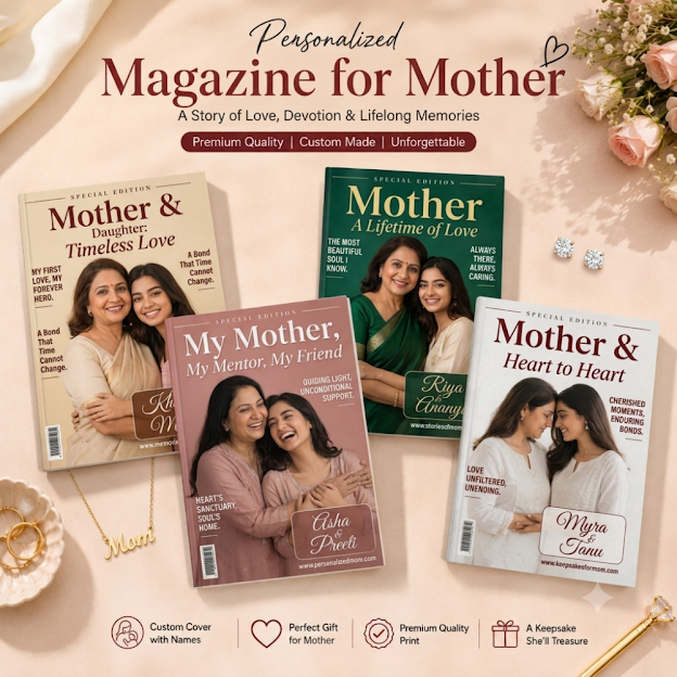 personalized magazine for mother