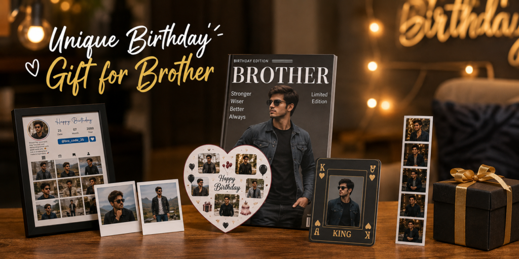 unique birthday gift for Brother