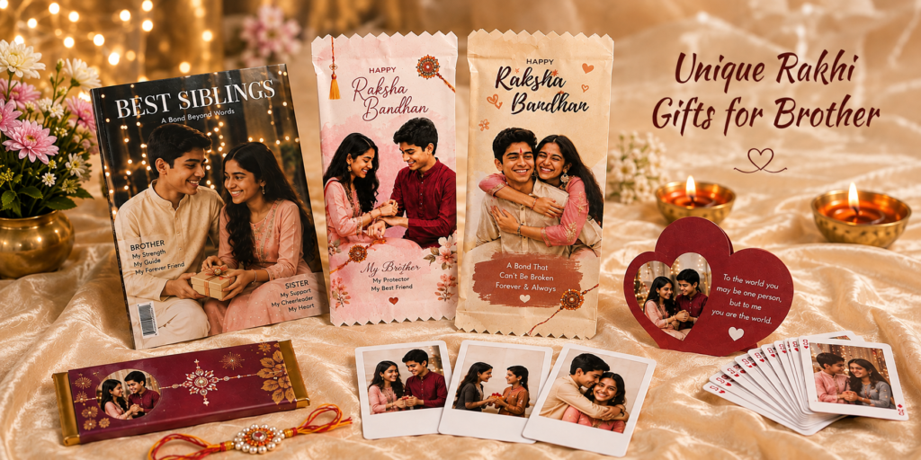 unique rakhi gifts for brother