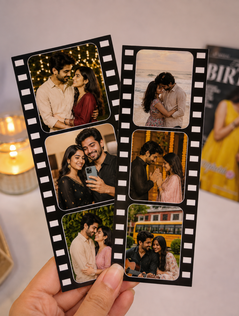 retro booth strips