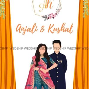 Royal Theme Wedding Invitation Video