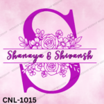 Shanaya & Shivansh Wedding Logo | Couple Name Logo