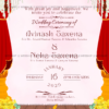 Lite Theme Wedding Invitation Card | Digital Wedding Card