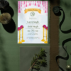 Open Air Theme Wedding Invitation Card | Digital Wedding Card