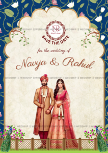 Royal Theme Wedding Invitation Card | Wedding Card