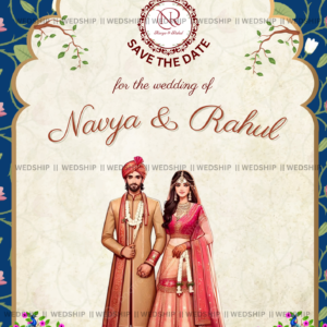 Royal Theme Wedding Invitation Card | Wedding Card