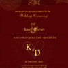 Maroon Theme Wedding Invitation Card | Digital Wedding Card