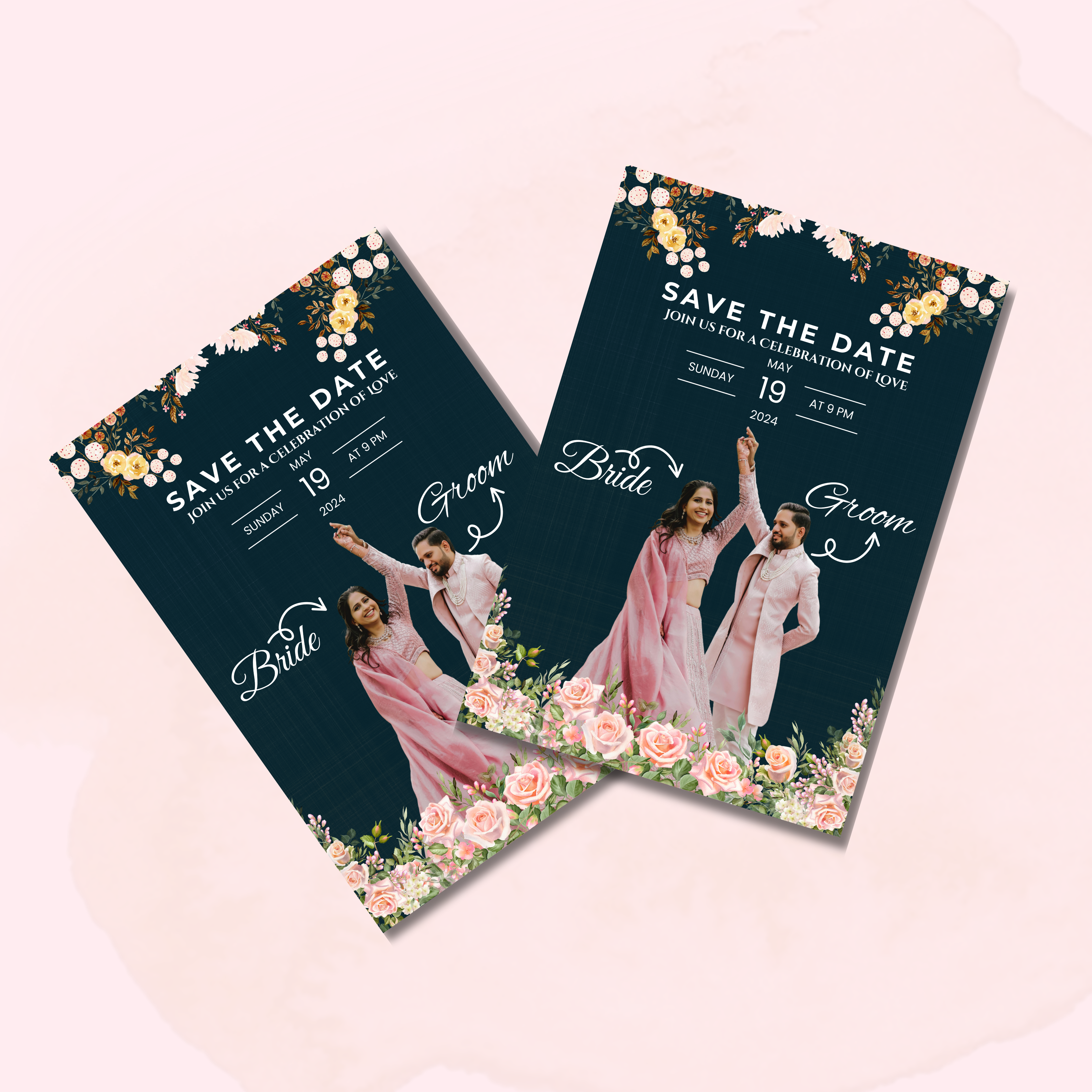 Save The Date Card - STD1003