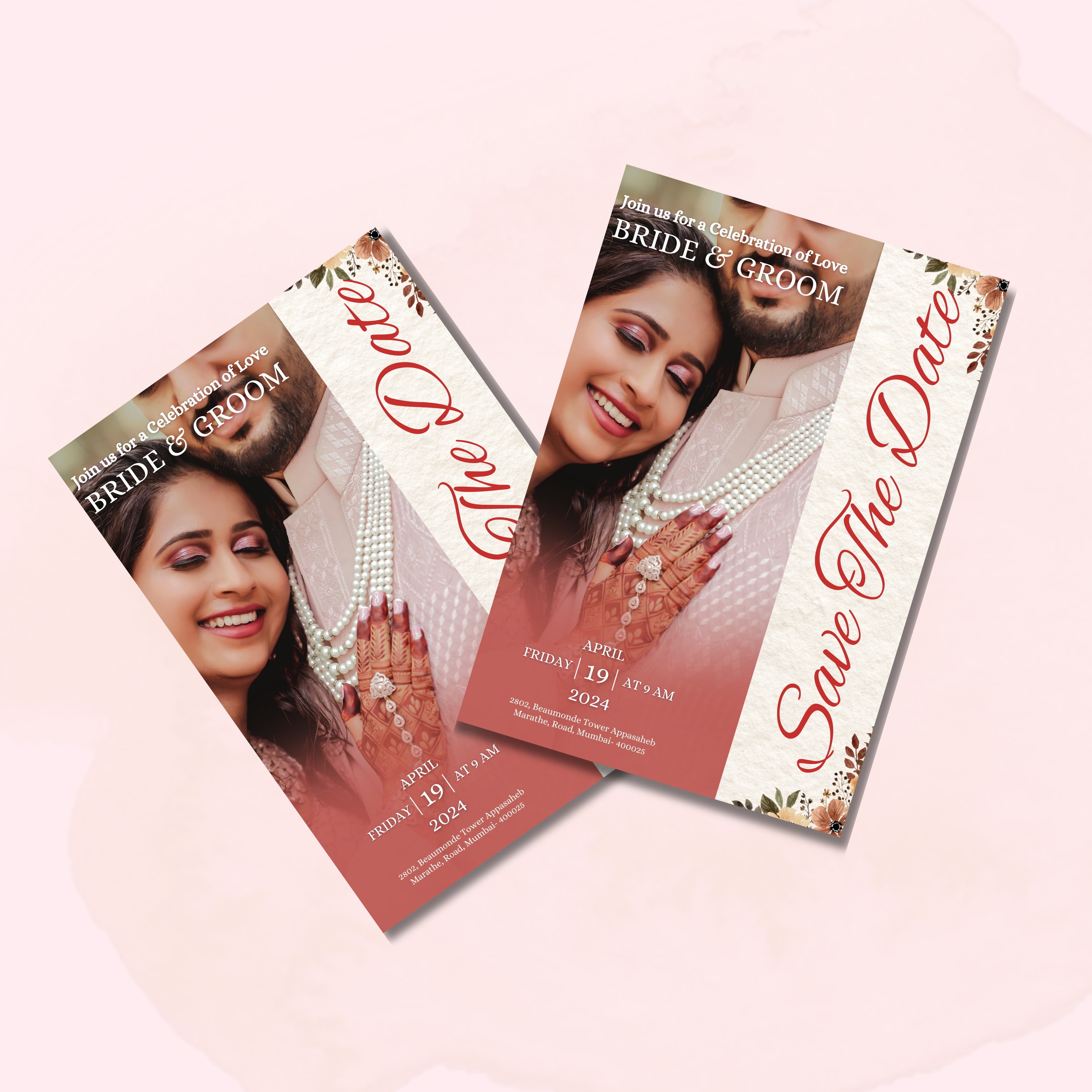 Save The Date Card - STD1004