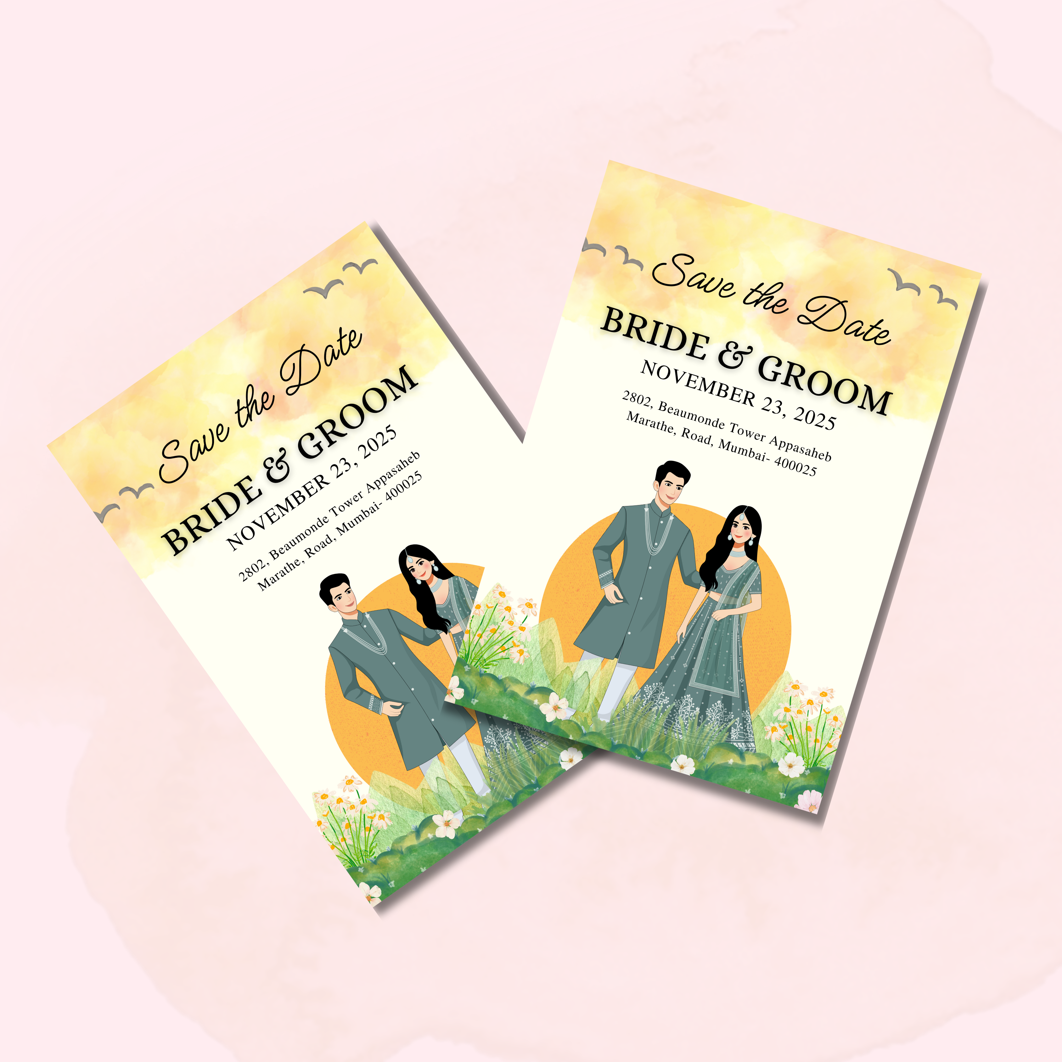 Save The Date Card - STD1005