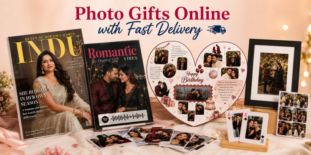 Photo Gifts Online with Fast Delivery